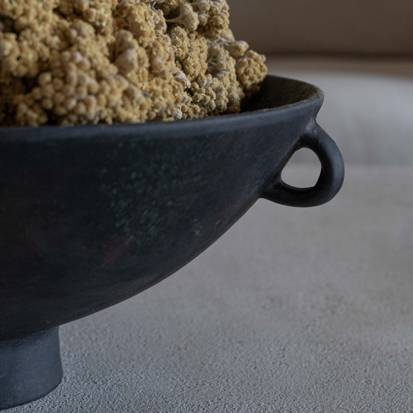 Fable Decorative Black Bowl