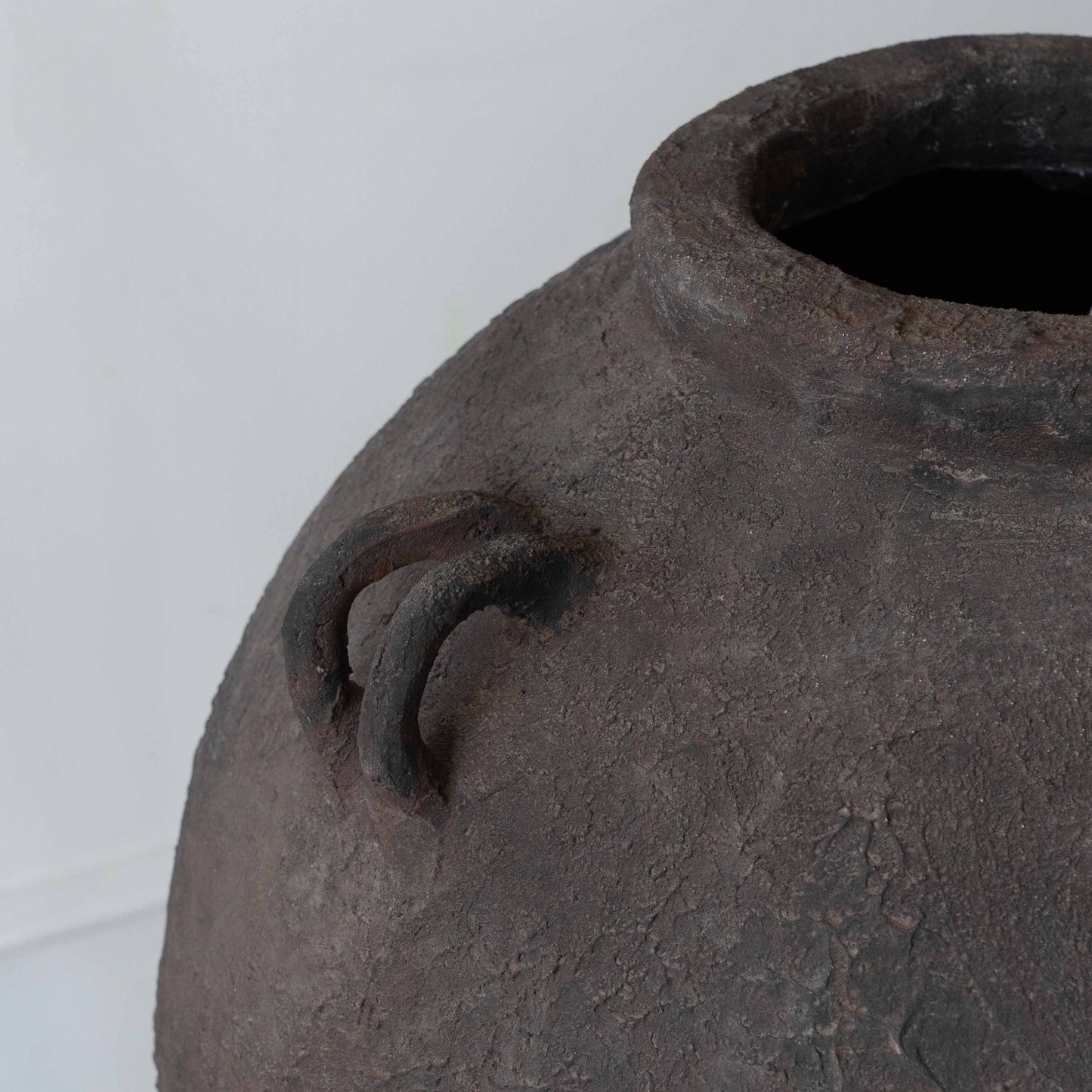 Handmade 19th Century Spanish  Portuguese Water Vessel Big Tree Pot.