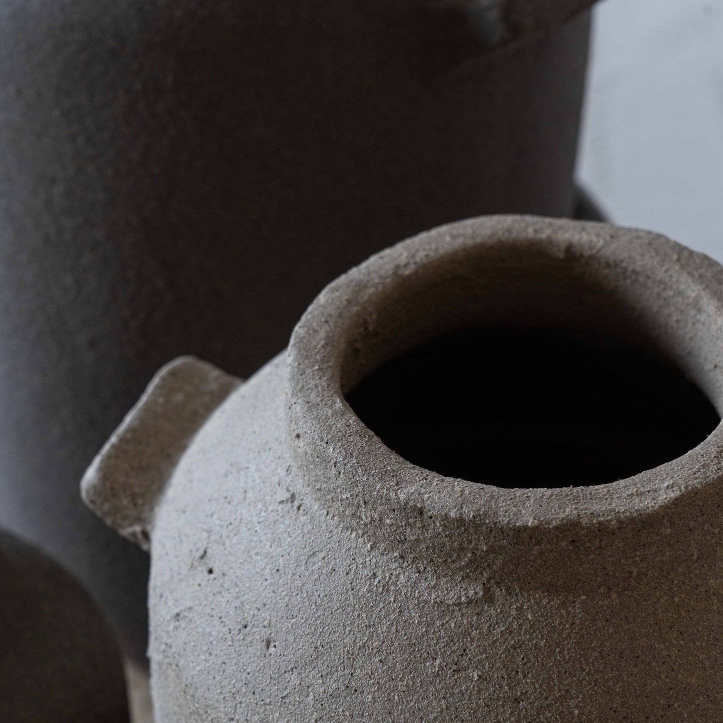 Grove Decorative Terracotta Vase With Handle | Flower Pot