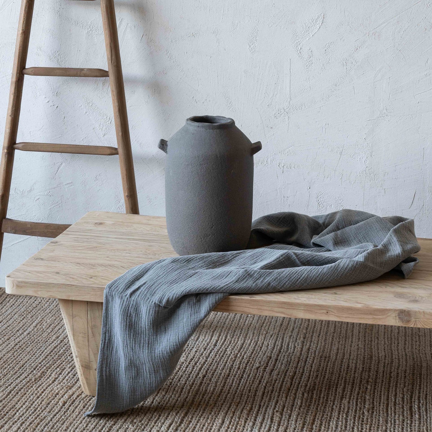 Grove Decorative Terracotta Vase With Handle | Flower Pot