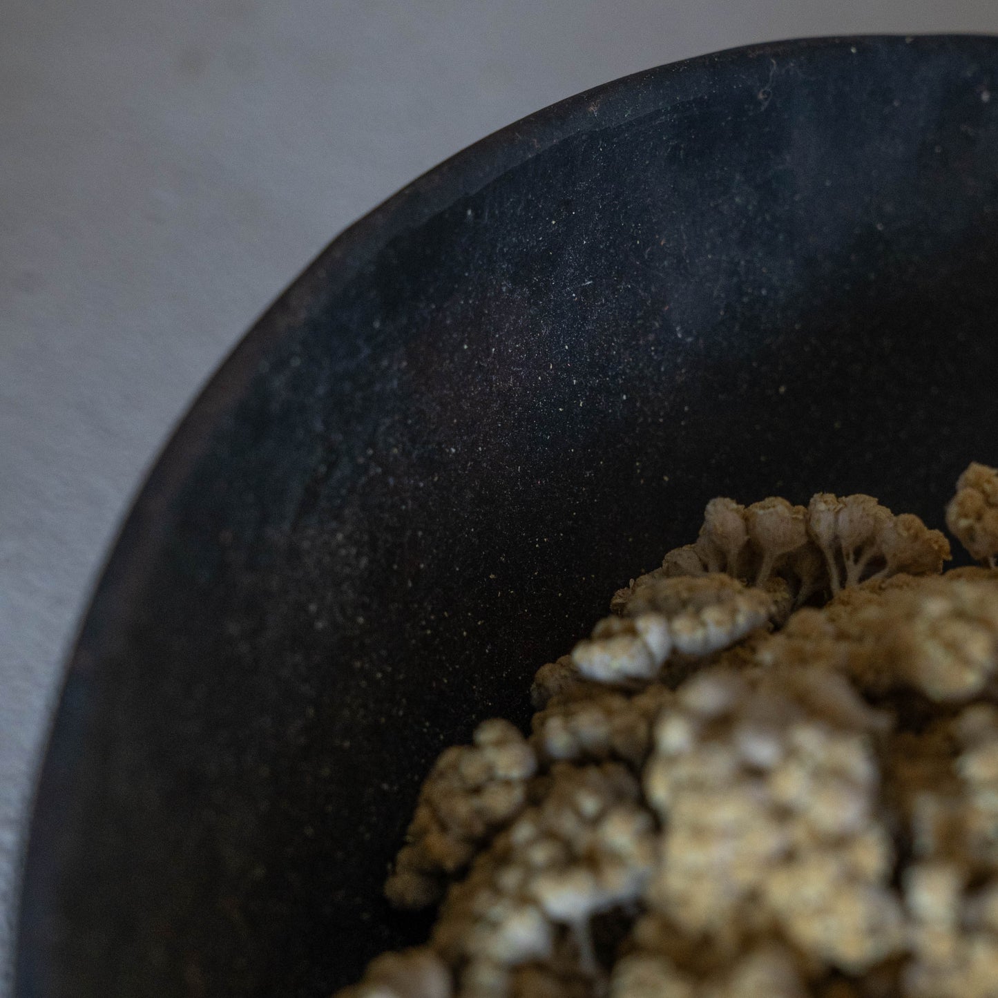 Fable Decorative Black Bowl