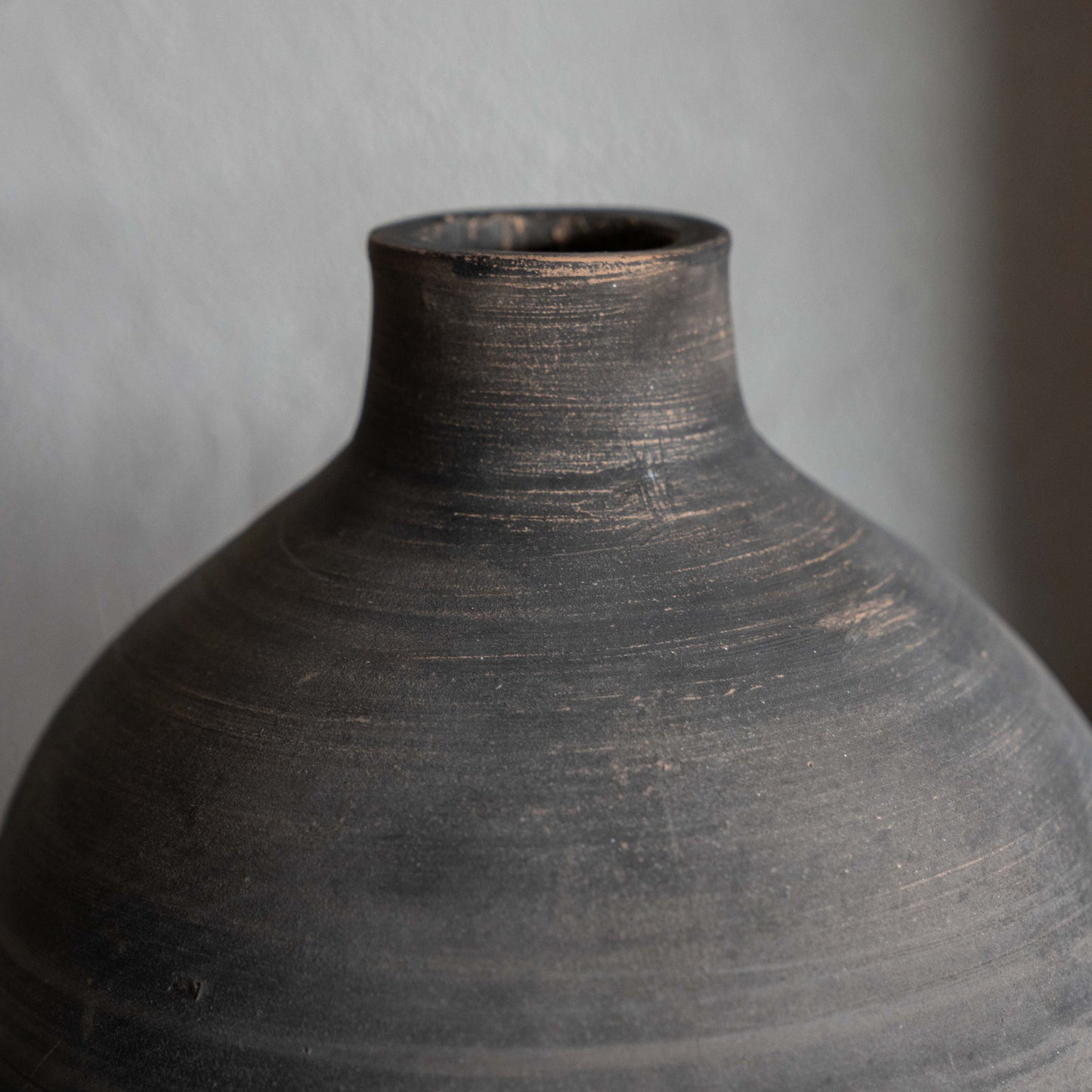 Fume Ceramic Terracotta Aged Flower Pot | Vase