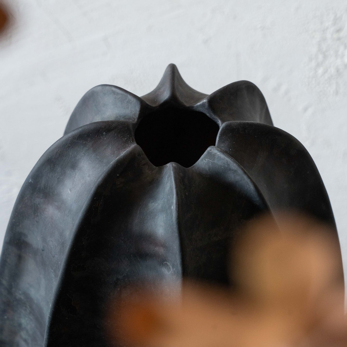 Verdant Decorative Black Vase | Flower Pot