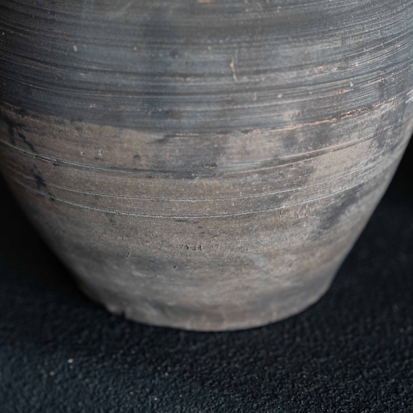 Wide Ceramic Terracotta Aged Flower Pot | Vase